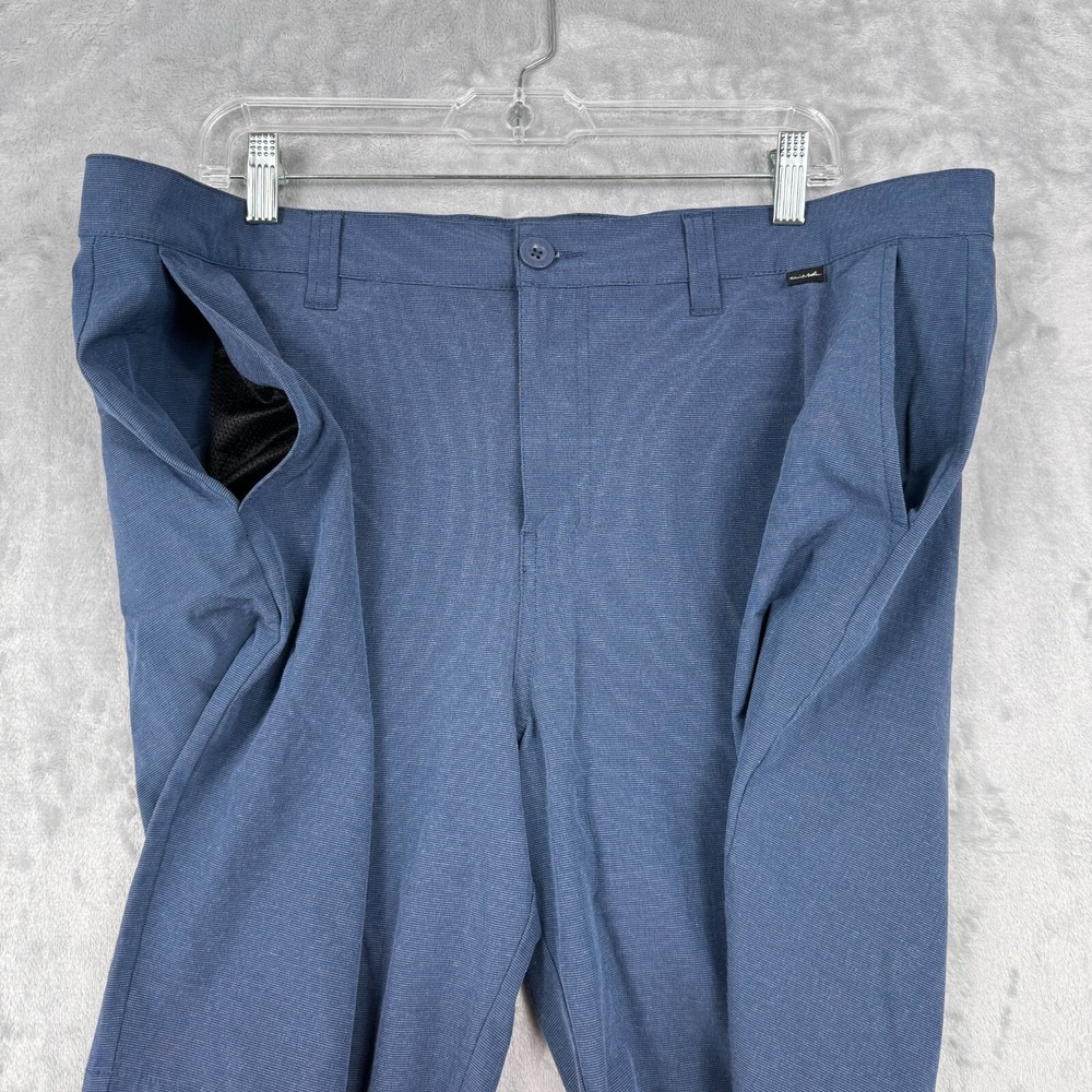 Travis Mathew Salem Slim Tech Shorts Mens 38 Navy Blue Chino Golf Performance - Picture 3 of 10